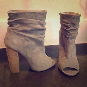 Open Toe Booties